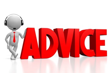 Advice concept