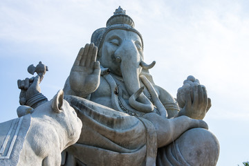 Hindu Elephant God Ganesha Monument