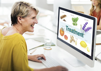 Fototapeta na wymiar Health Care Treatment Vitamins Health Concept