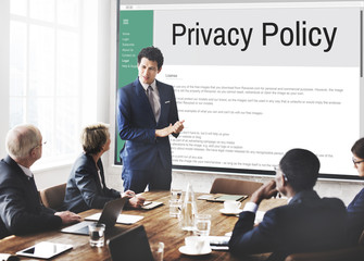 Privacy Policy Information Principle Strategy Rules Concept