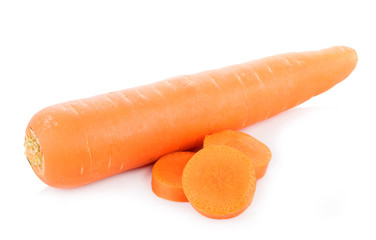 Carrot isolated on white background