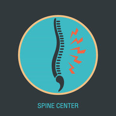 SPINE CENTER logo vector