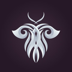 butterfly logo vector