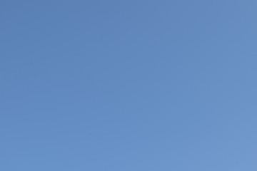 Clear Blue sky background