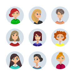 People avatars collection