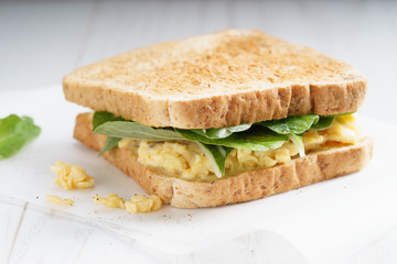 freshly made sandwiches.