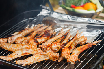 grilled chicken wings
