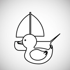 Toy design. childhood icon. Colorful illustration