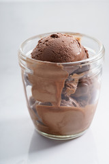 chocolate ice cream.