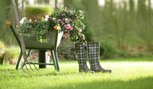 Gartenidylle