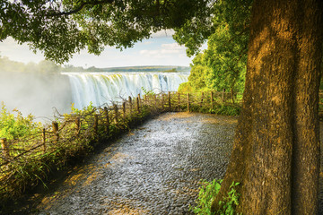 Victoria Falls Africa - obrazy, fototapety, plakaty
