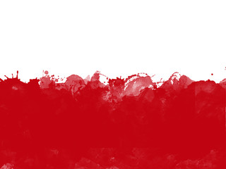 Flag of Poland , grunge style