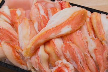 ズワイガニ弁当