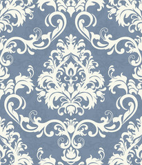 Seamless pattern with Victorian motives. 