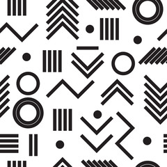 geometric minimal seamless abstract pattern