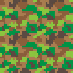 pixel art camouflage