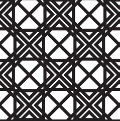 Geometric seamless vector pattern