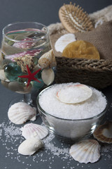 Fototapeta premium Sea salt bath