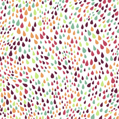 seamless pattern with chaotic ornament