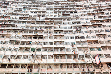 Residential buildings in Hong Kong