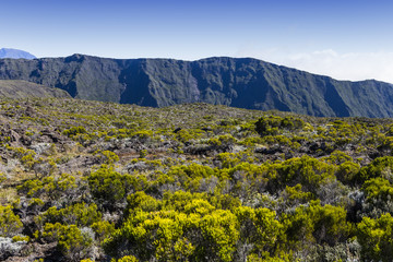 Piton de la Fournaise volcano, Reunion island, France