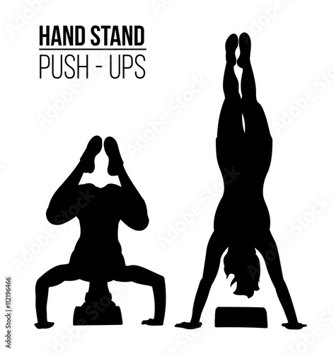 What are handstand push-ups?