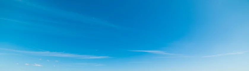 Tuinposter blue sky and white clouds © Gabriele Maltinti