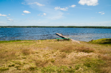 Fototapeta premium Lake coast