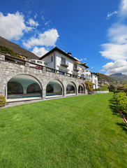 villa with indoor pool