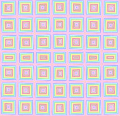 Bright color checkered pattern