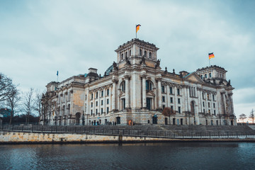 Naklejka premium niemiecki parlament