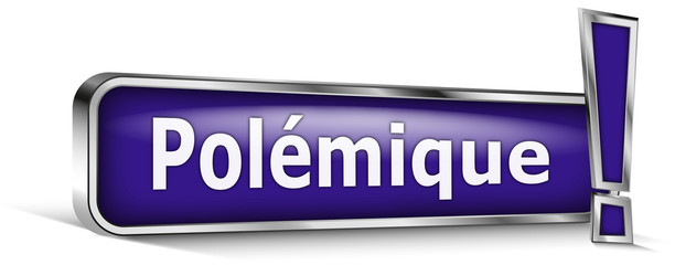 Polémique sur panneau bleu