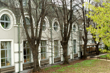 Building with round windows