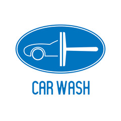 Car wash vector icon