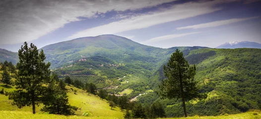 Foto op Canvas mountain valley in kosovo © fitim bushati