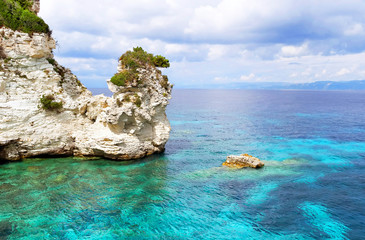 Seascape at Ionian sea, Greece, sept. 2014