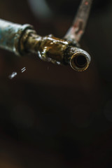 Rusty water tab