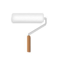 Realistic paint roller