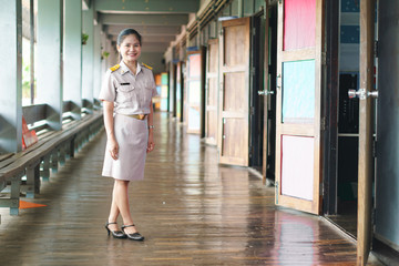 Thai teacher uniform