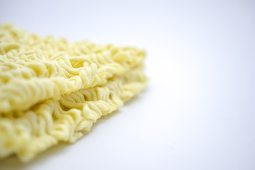 Isolated instant noodles