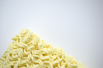 Isolated instant noodles