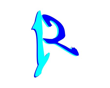 recommend clip art: R Logo
