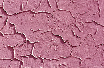 Abstract cracked cement wall texture.