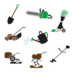 set Gardening icon