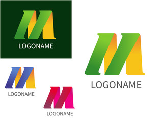 Letter M logo for Business.