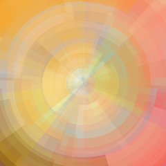 Obraz premium Abstract aura shining circle vector background