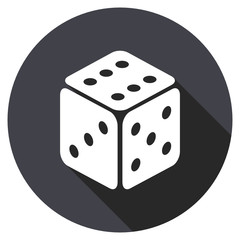 gray flat design vector icon