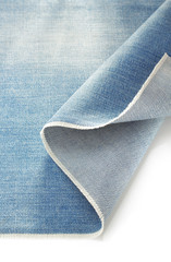 Fototapeta na wymiar blue jeans denim isolated on white