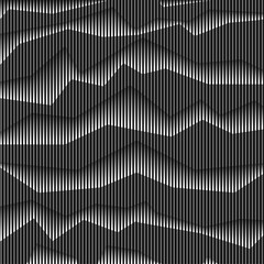 Abstract monochrome striped background