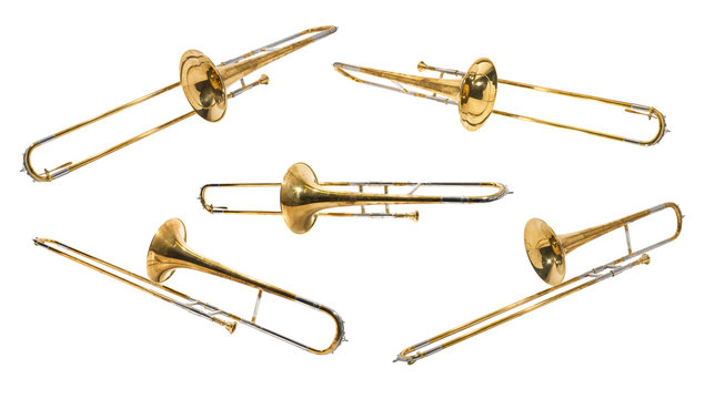 alte posanune, blechblasinstrument